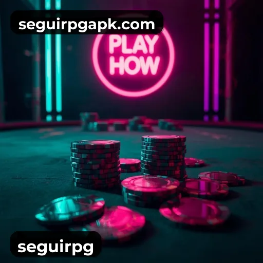 App seguirpg para iOS e Android — interface mobile, login biométrico e PIX integrado