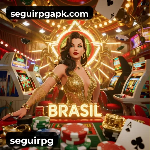 App seguirpg para iOS e Android — interface mobile, login biométrico e PIX integrado